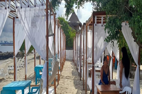 Tierra Bomba: Day trip + Lunch + Transport from Cartagena