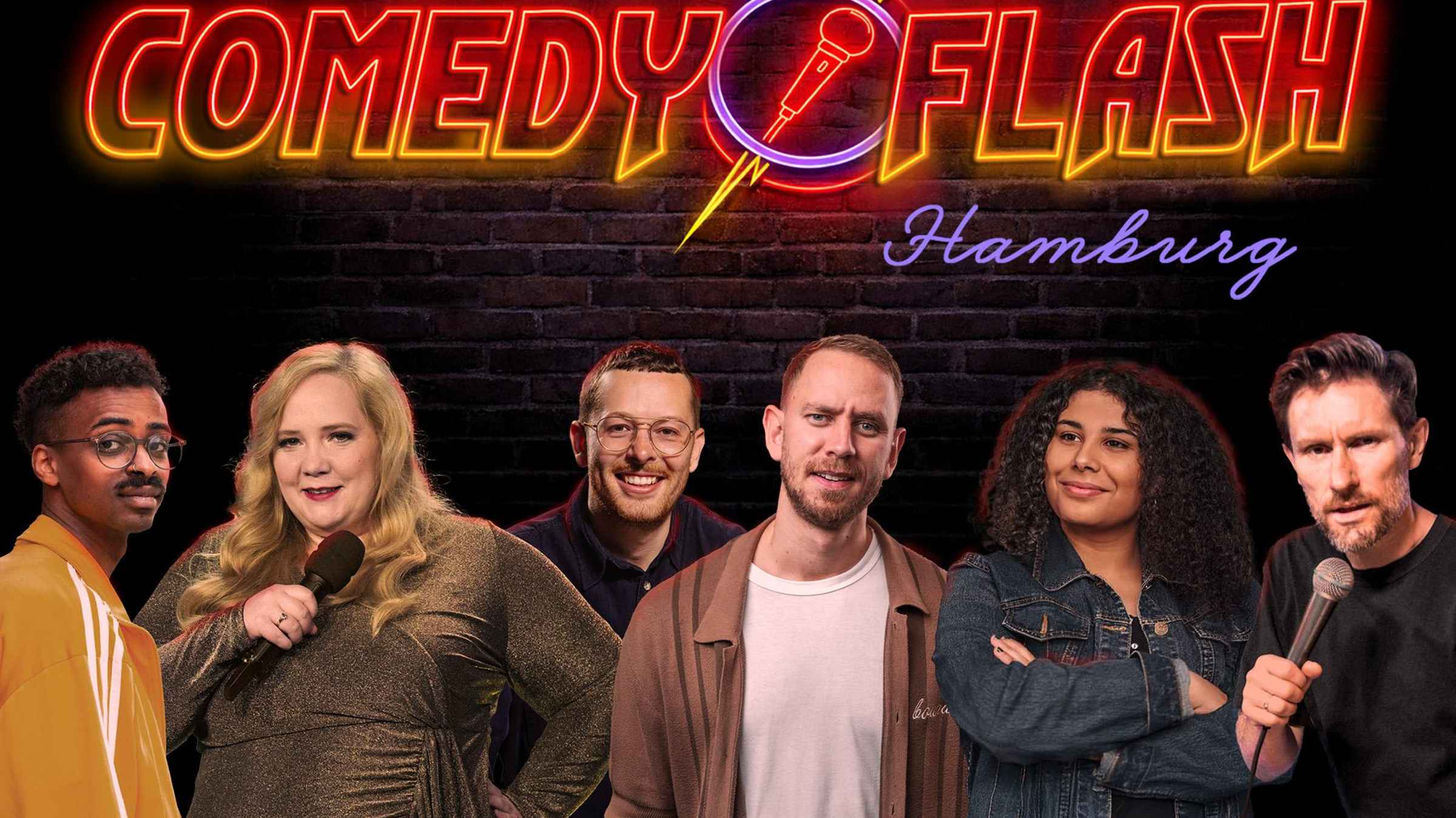 Comedyflash Hamburg: espetáculo de comédia stand-up no bairro