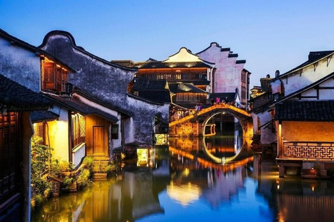 Shanghai: Wuzhen & Xitang Water Towns Private Day Trip