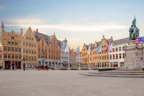 Bruges : visite guidée en pousse-pousseBruges : visite guidée de 1 h en pousse-pousse