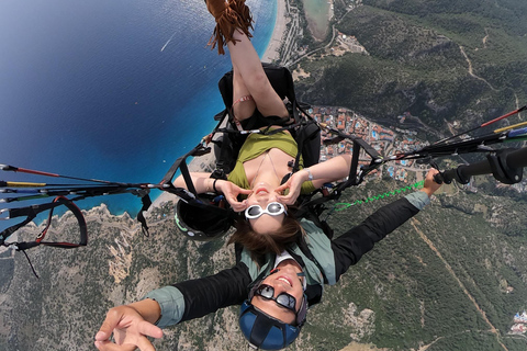 Fethiye: Tandem Paragliding w/Thermal Option Fethiye Paragliding w/Standart Option