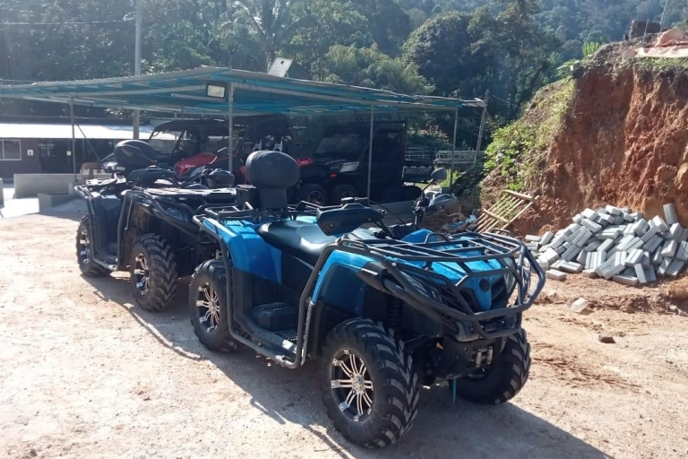 Kuala Lumpur: Privates ATV-Abenteuer und Wasserfall-ErlebnisATV-Abenteuerfahrt mit Wasserfall-Erlebnis