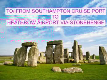 Hacia/desde el puerto de cruceros de Southampton a Heathrow vía Stonehenge