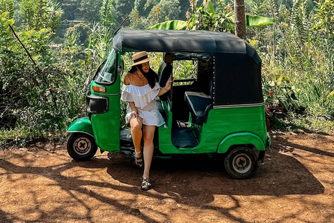 From Sigiriya: Sigiriya Lion Rock & Village Tour by Tuk Tuk