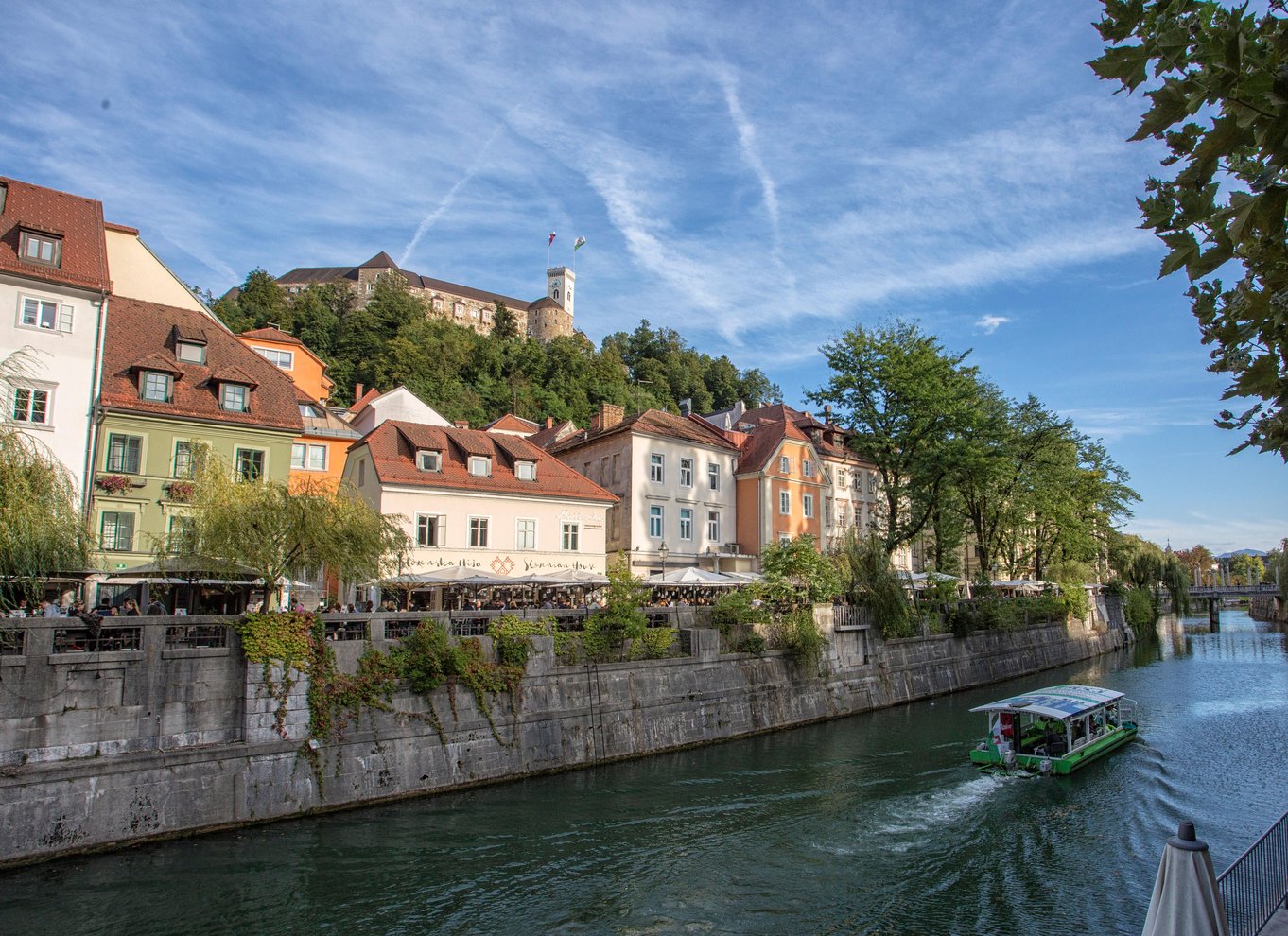 Ljubljana: Billet til slottet med valgfri tur med kabelbanen