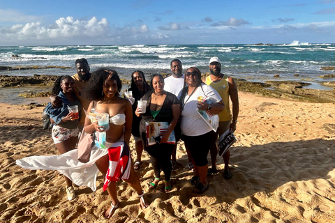 Au départ de San Juan : visite culinaire de la plage de Pinones et des barsAu départ de San Juan : excursion à la plage et aux bars de Pinones