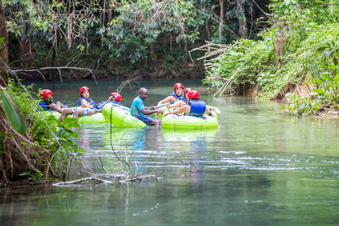 Ocho Rios : Aventure en zipline et tubing dans la vallée de la rivière Blanche