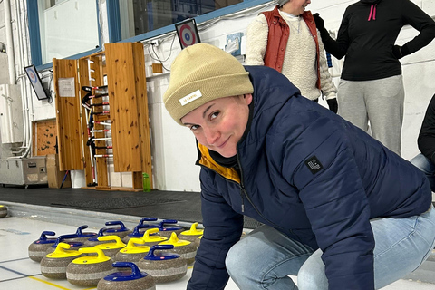 Montréal : expérience de curling avec moniteur et équipement