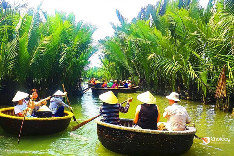 Hoi an Coconut Boat och Hoi an Ancient Town Tour från Danang