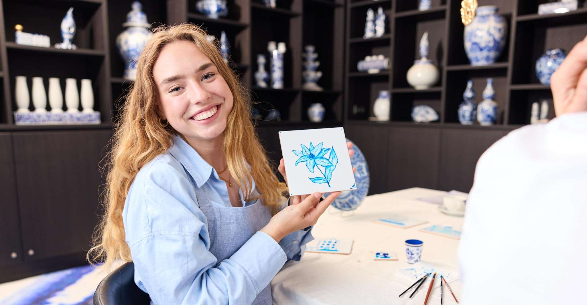 Amsterdam: Traditional Dutch Blue Tile Painting Workshop photo 7