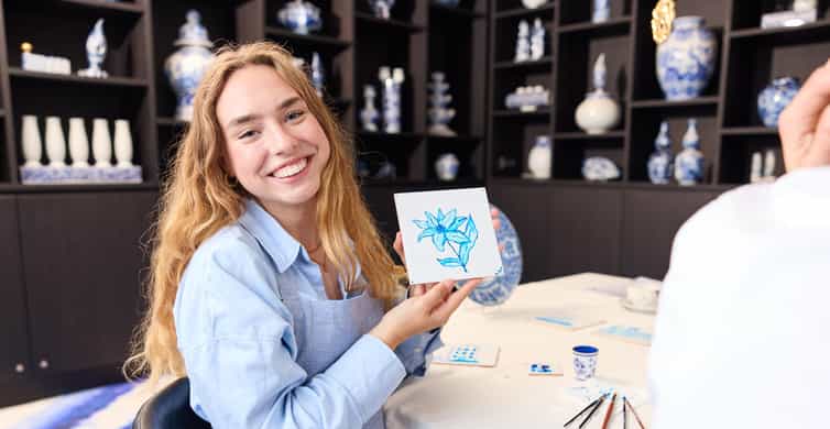 Amsterdam: Traditional Dutch Blue Tile Painting Workshop photo 7