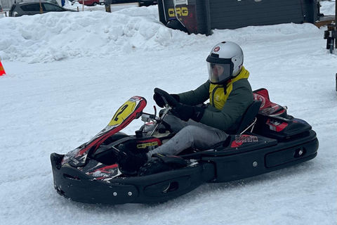 Rovaniemi: Ice Karting Experience