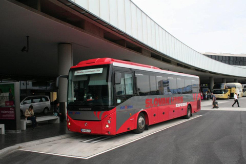 Bratislava: Bus Transfer to/from Vienna AirportSingle from Bratislava Mlynske Nivy to Vienna Airport T1