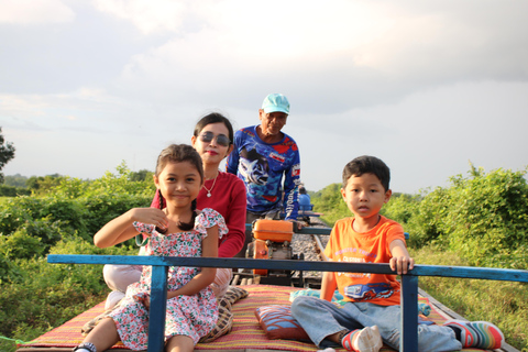 Desde Siem Reap: tour de día completo por Battambang con tren de bambú ...