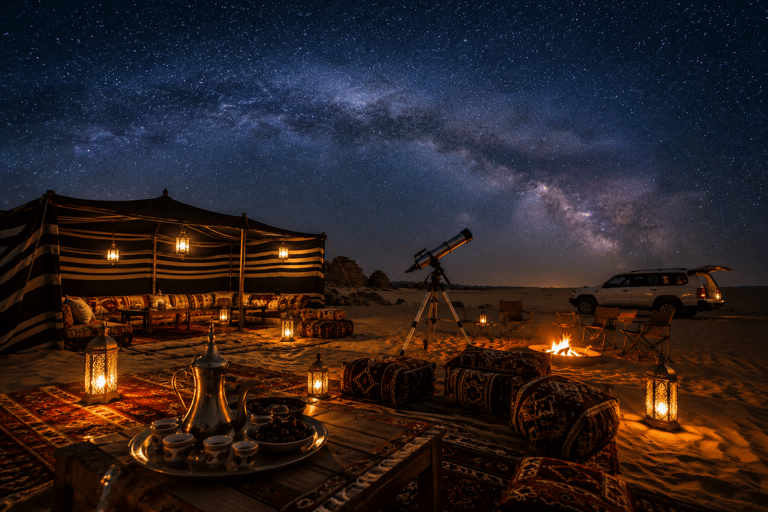 Private Mobile Stargazing Camp Experience Dubai: Private Mobile Stargazing Camp Experience