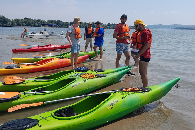 Belgrade: Great War Island Kayak Tour with Photos