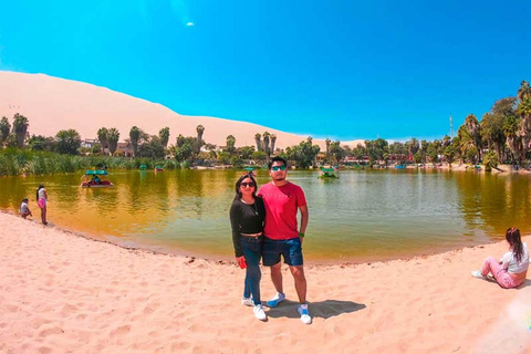 From paracas: Ballestas, Ica & Huacachina Round trip