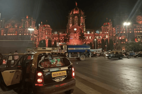 Mumbai: City Tour with Hotel Pickup and Drop-off Driver Guided Private City Tour + Group Elephanta Caves Tour