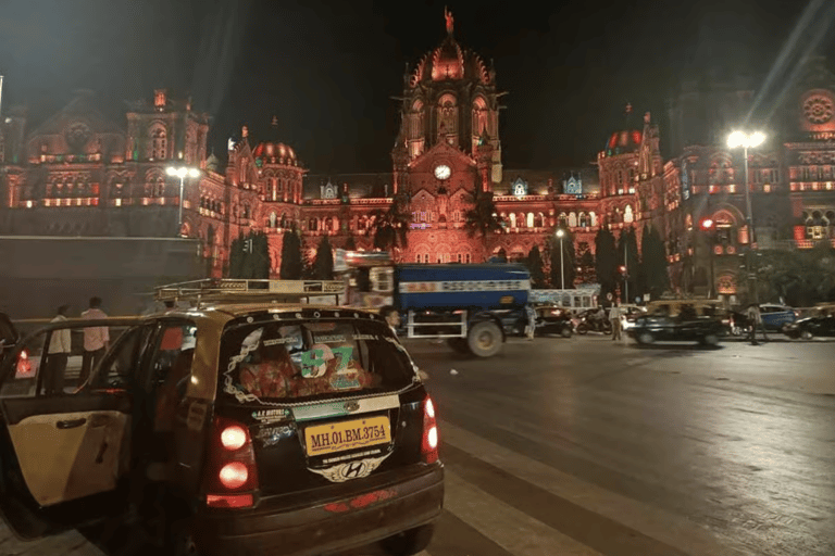 Mumbai: City Tour with Hotel Pickup and Drop-off Driver Guided Private City Tour + Group Elephanta Caves Tour