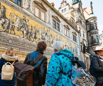 Dresden: Guided City Walk with a Cup of Coffee