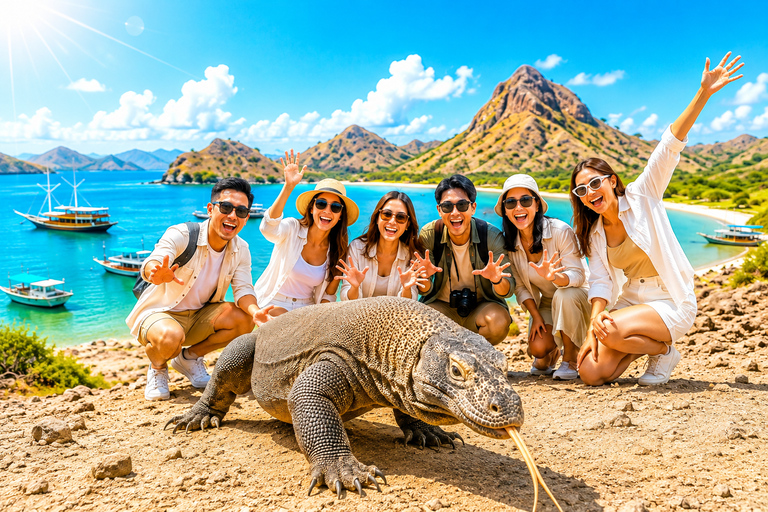 Labuan Bajo: 3-Day Komodo Sailing Luxury Boat with All Fees Deluxe Boat - Private Standar Room (2pax/room)