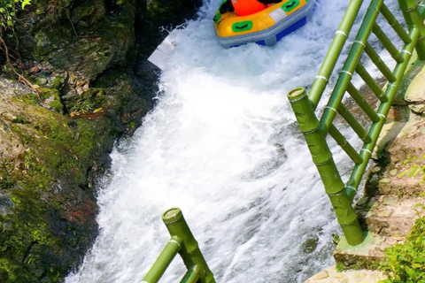 Guilin: Reed Flute Cave & Yangshuo Rafting Private Day Tour Guilin: Reed Flute Cave and Yangshuo Rafting with EN Guide