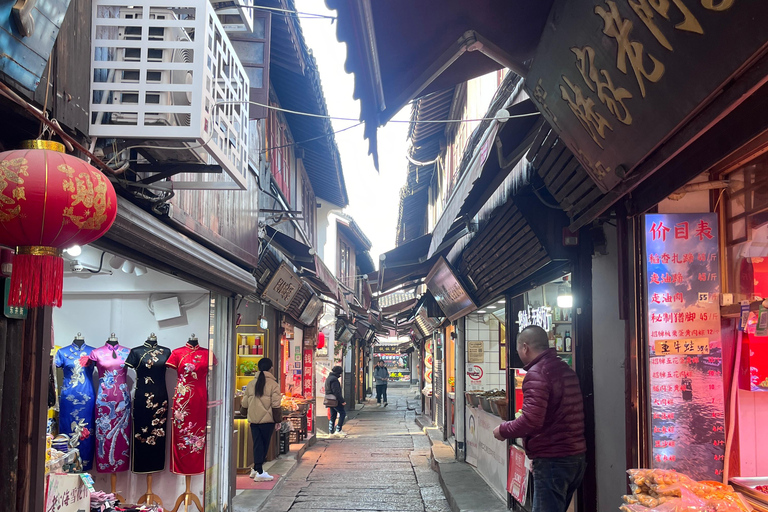 Shanghai: Zhujiajiao Waterstad met kalligrafie-ervaring