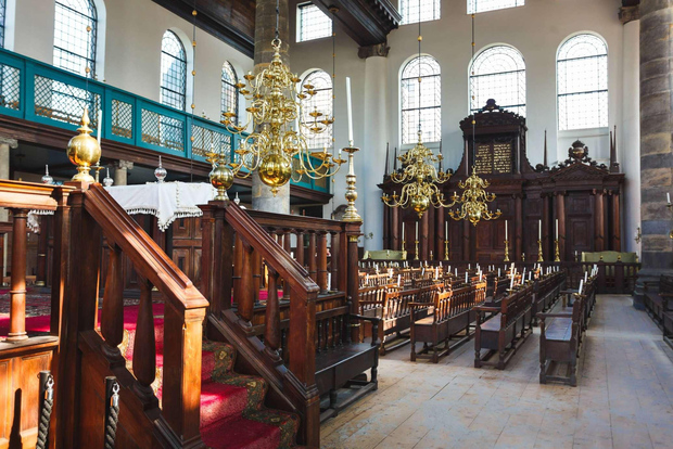 Visita sin colas a la Sinagoga Portuguesa, Ámsterdam Judía