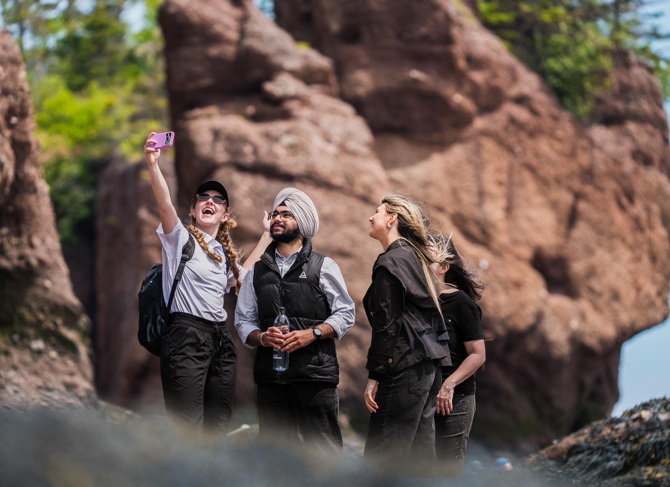 Fra Moncton: Eksprestur til Hopewell Rocks