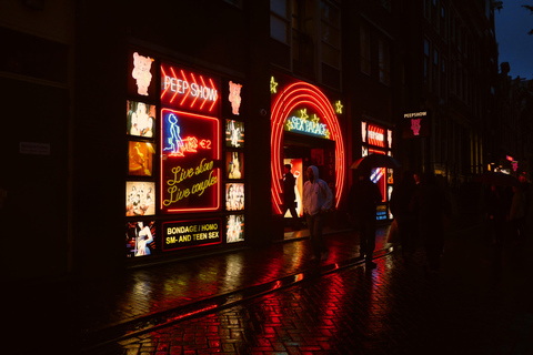 Amsterdam: Red Light District and Coffeeshop Culture Tour Non-Private Group Tour