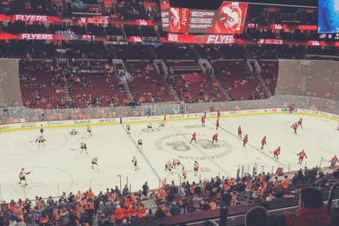 Philadelphia: Philadelphia Flyers Ice Hockey Game Ticket Lower Goal