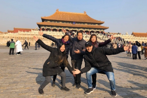 Pekín: Visita Privada a Tian'anmen, la Ciudad Prohibida y la Gran MurallaGuía español/francés/italiano/alemán/ruso/árabe/inglés