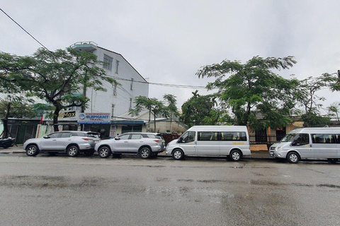 De Hue a Hoi An: coche privado con conductor de habla inglesa y visitas turísticas