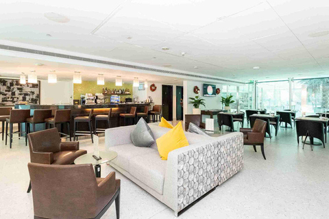 DXB Terminal 3 Dubai International Airport: Ahlan Lounge T3 International Departure: Ahlan Lounge Executive Floor