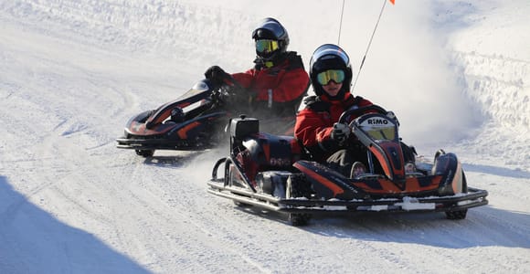 Saariselkä: Ice Karting with Two 15-Minute Sessions