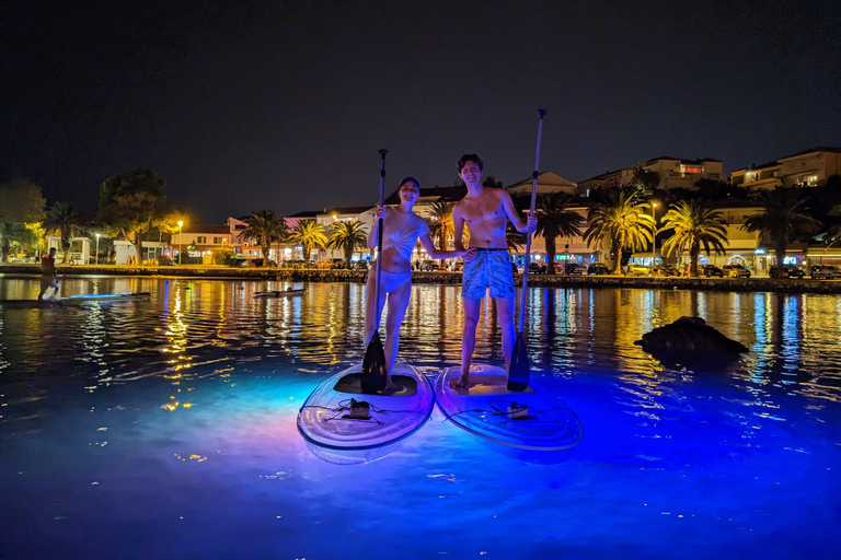 Split: Transparent SUP night Glow tour Split: Transparent Stand Up Paddleboard Night Glow Tour