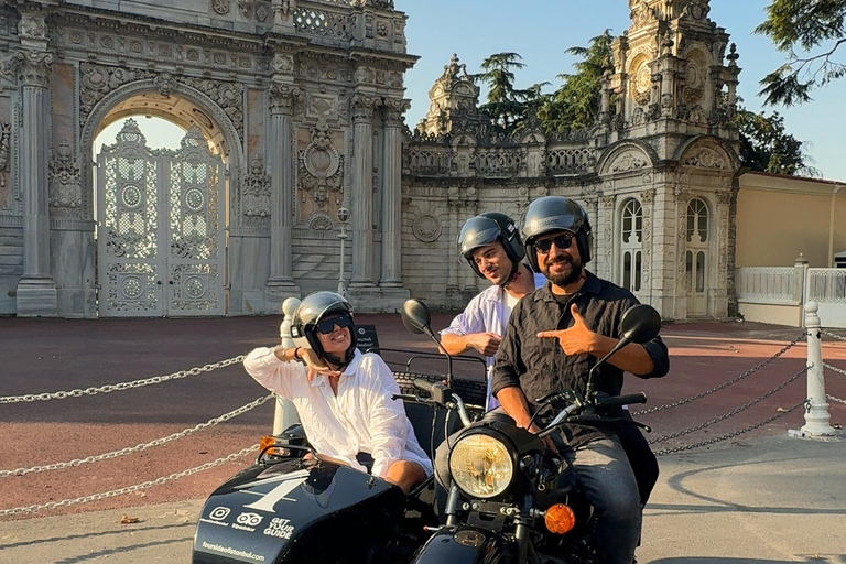 Istanbul:Sidecar Tour, Highlights,Hidden Gems & 2 Continents
