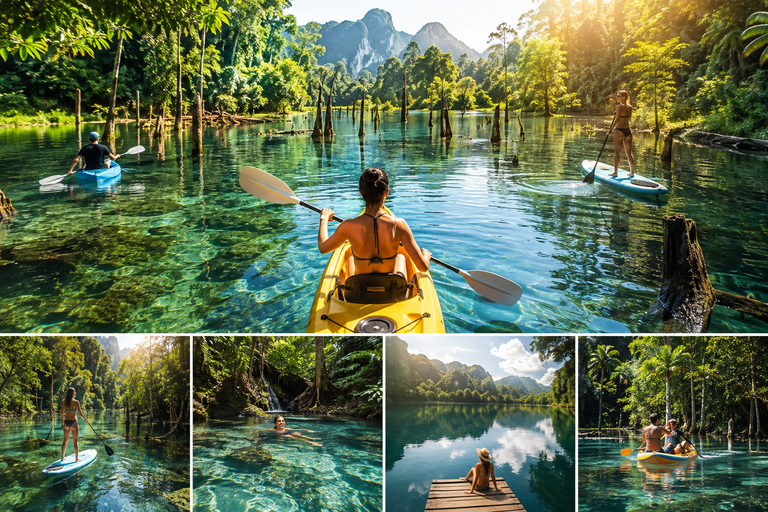 Krabi: Guided Ao Thalane Kayaking Adventure Nature