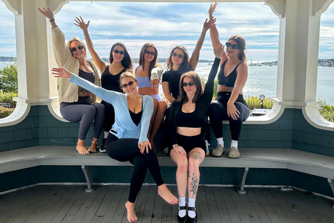 Portland, Maine: Golden Hour Yoga + Coastal Toast