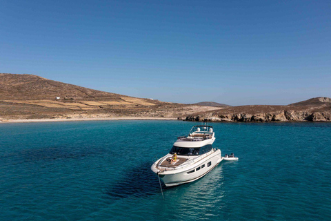 Mykonos: Yacht MAYA Private Cruise | Half or Full-Day Option Yacht MAYA Half-Day Cruise with fine Wine & Fingerfood