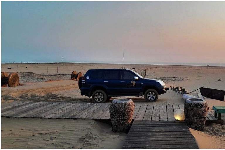 Walvisbay: Sandwich Harbour SUNSET Tour-Avsluta det vackert