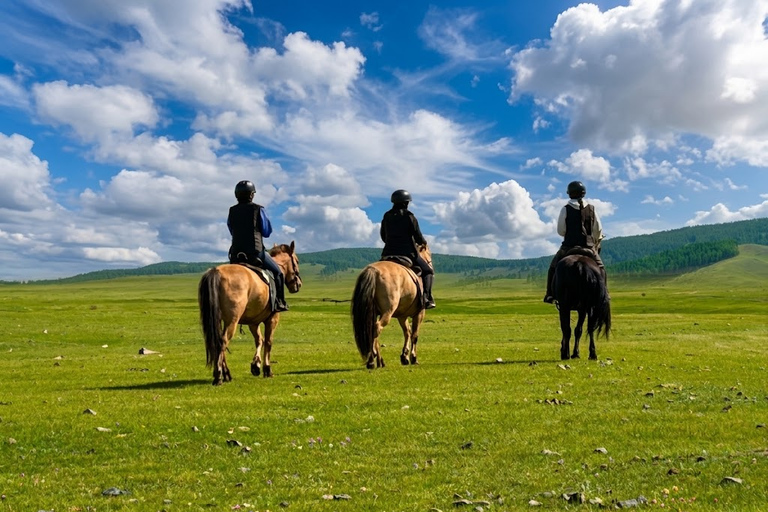 Mongolia: Horseback Riding Day Lesson and Grassland Ride