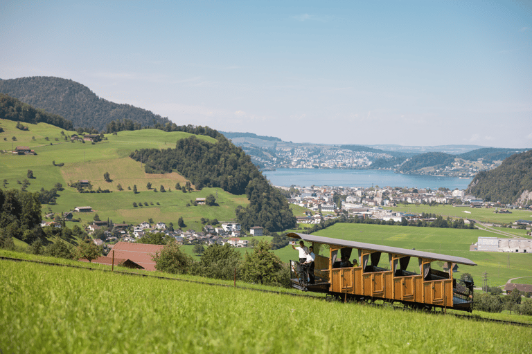 Från Zürich: Heldagsutflykt till Mount StanserhornFrån Zürich: Stanserhorns upptäcktsresa med heldagstur