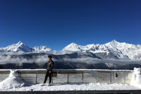 Shangri-La: trekking delle montagne innevate di Meili e del villaggio di Yubeng