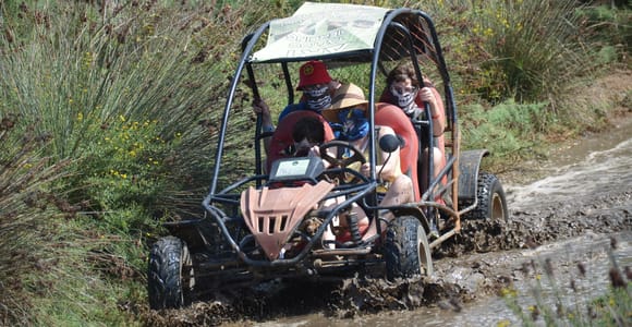 Kusadasi: Quad & Buggy Safari at Pamucak Beach On Time Port