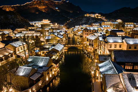 Beijing: Great Wall & Gubei Water Town Day to Night Tour Private Group Gubei Water Town & Simatai Great Wall Day Trip