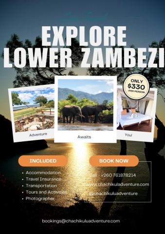 Visit Come explore the Lower Zambezi Zambia on a weekend bushcamp in Prayagraj