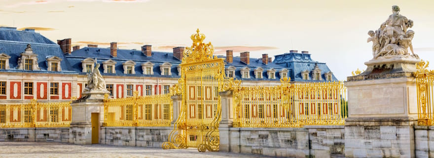 Au départ de Paris : Visite guidée de Versailles en minibus de luxe