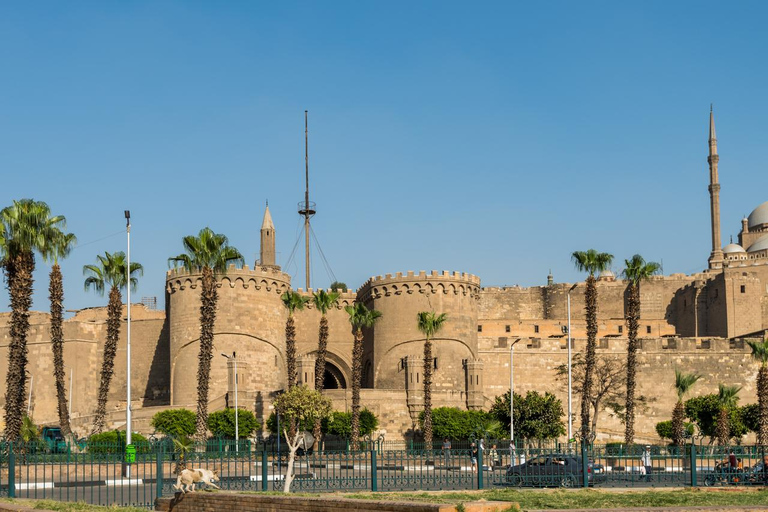 Hurghada: Cairo Pyramids, GEM & Citadel Tour by Flight Hurghada: Cairo Day Trip by Plane with Lunch & Guide