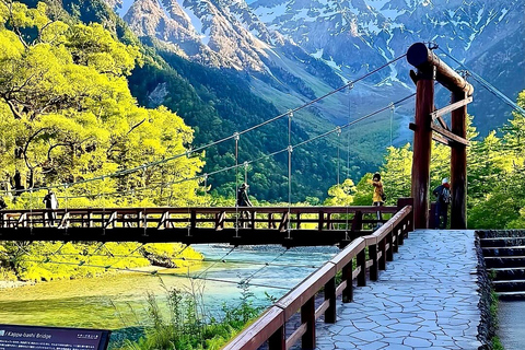 From Nagoya: Kamikochi & Matsumoto Private Transport Nagoya Transport Route | Up to 6 Guests
